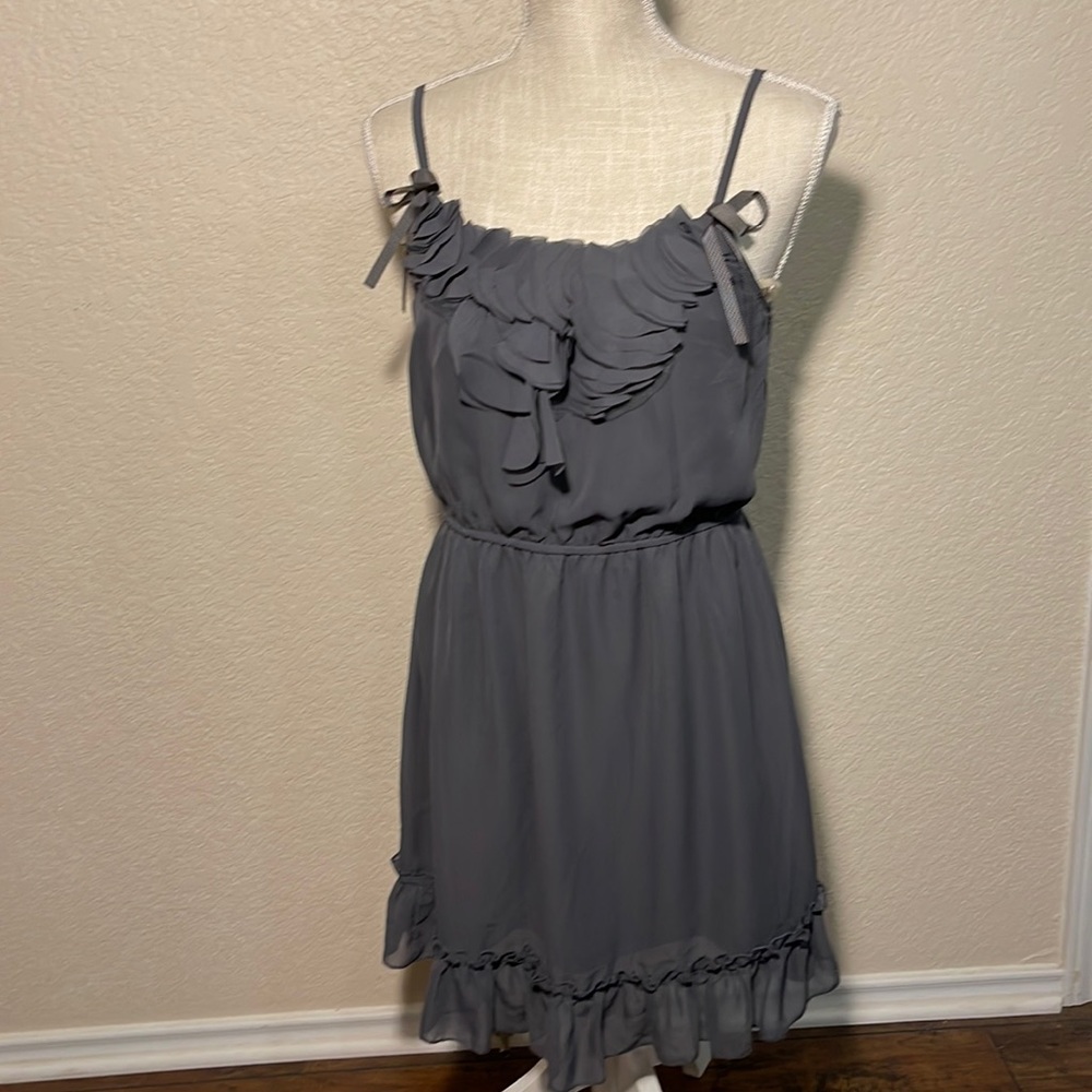 Ruffle spring dress